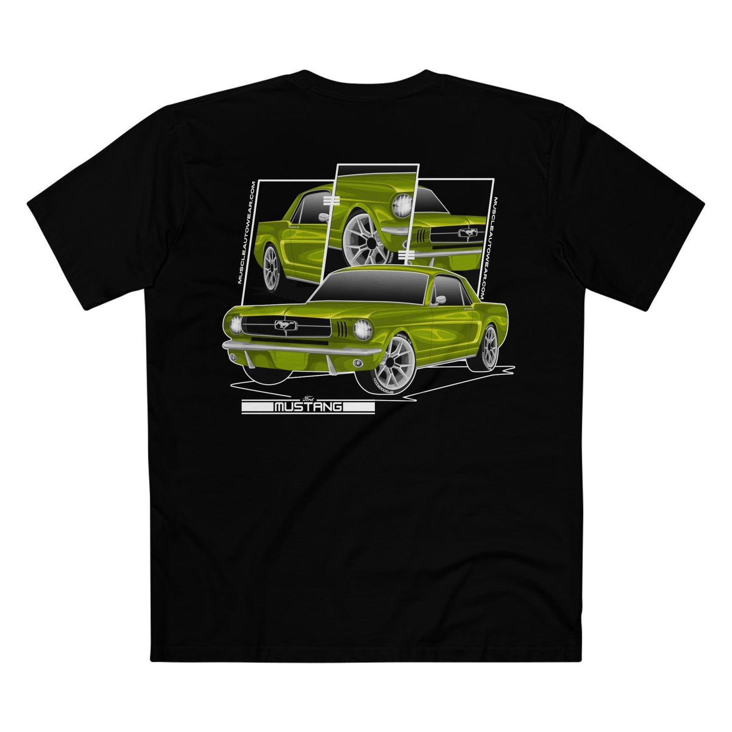 FORD MUSTANG,PREMIUM T SHIRT, AS COLOUR, MUSCLE CAR
