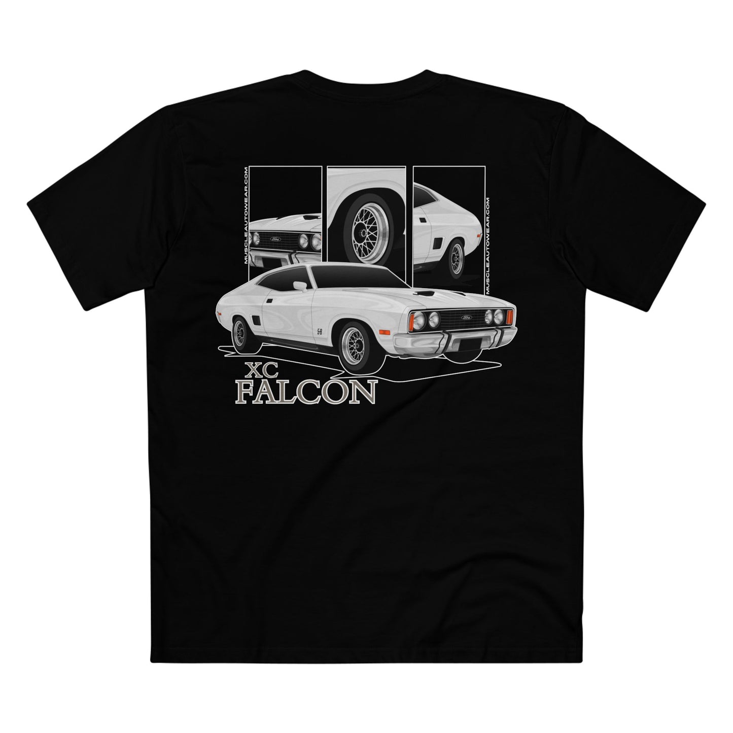 FORD XC FALCON HARDTOP,PREMIUM T SHIRT, AS COLOUR, MUSCLE CAR