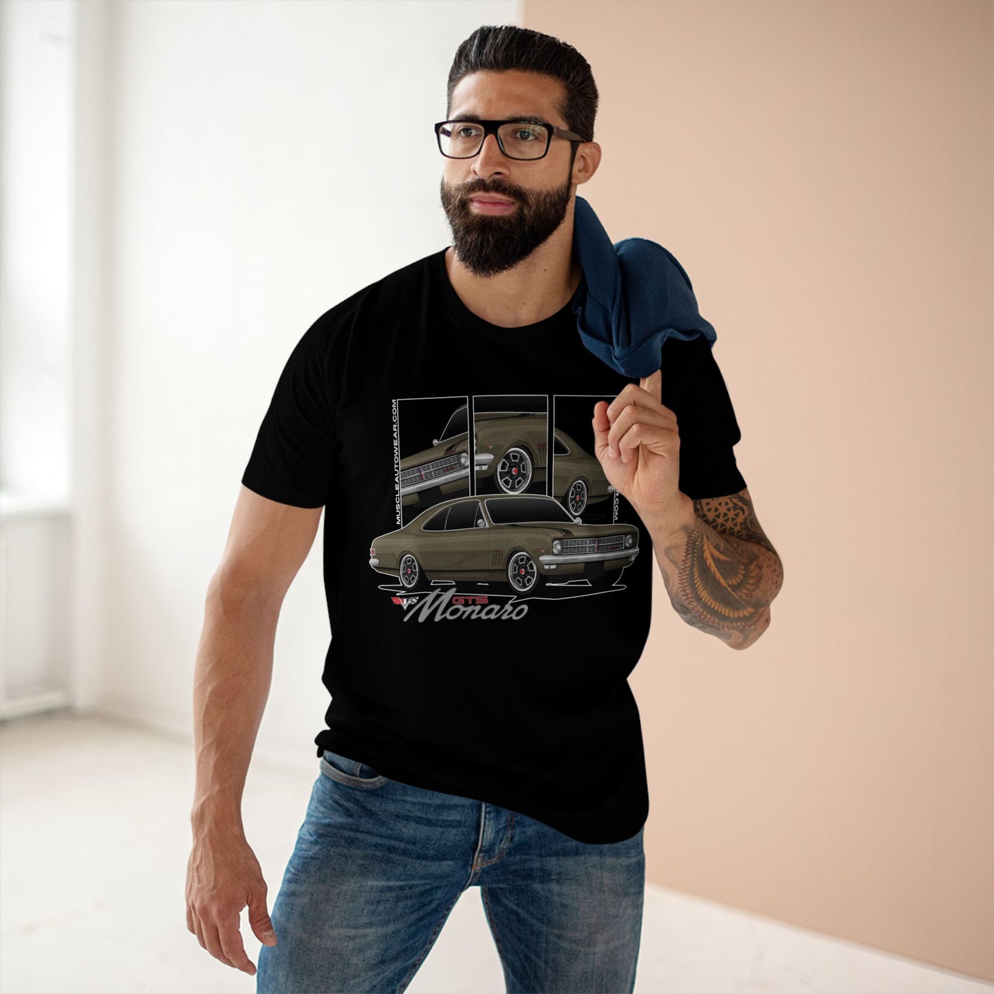 HOLDEN HK GTS MONARO, PREMIUM T SHIRT, AS COLOR,MUSCLE CAR T SHIRT