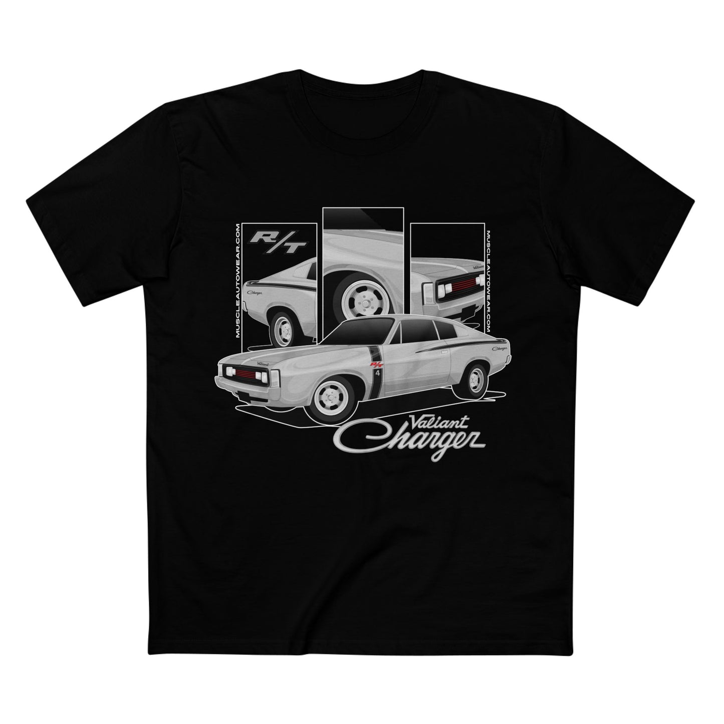 CHRYSLER VALIANT VH CHARGER R/T E49 PREMIUM T SHIRT, AS COLOR,MUSCLE CAR PREMIER