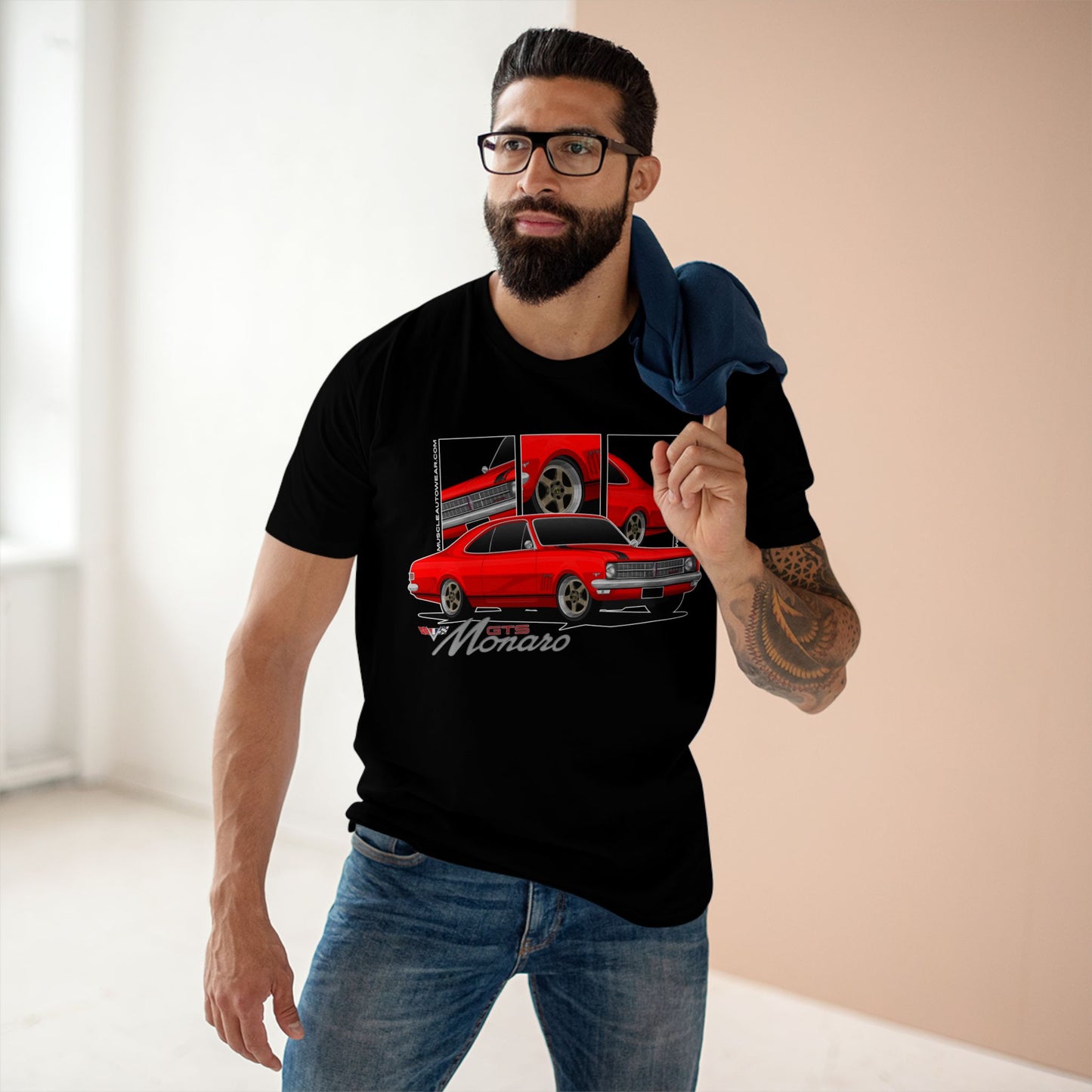 HOLDEN HK GTS MONARO, PREMIUM T SHIRT, AS COLOR,MUSCLE CAR T SHIRT