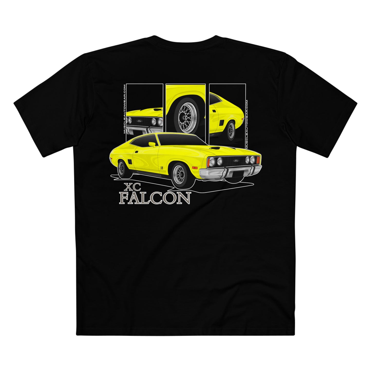 FORD XC FALCON HARDTOP,PREMIUM T SHIRT, AS COLOUR, MUSCLE CAR