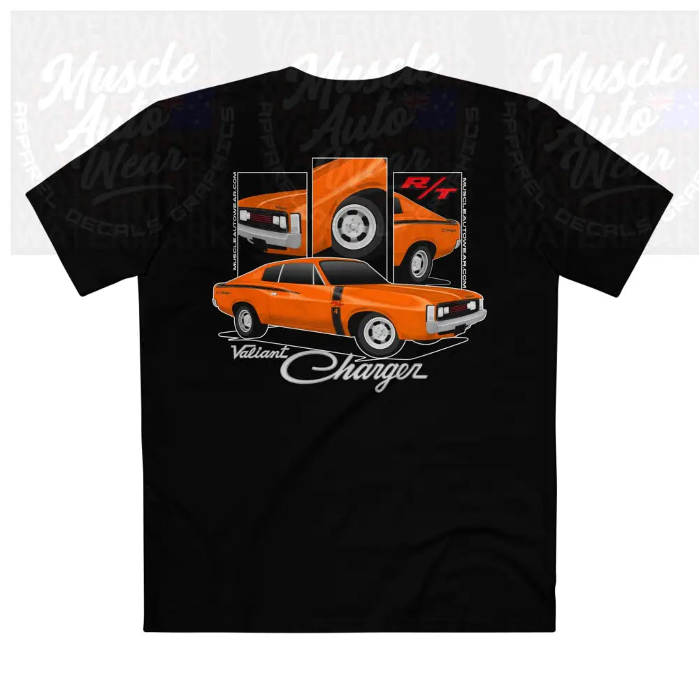 CHRYSLER VALIANT R/T CHARGER,PREMIUM T SHIRT AS COLOR,MUSCLE CAR T SHIRT Black / XS T Shirt