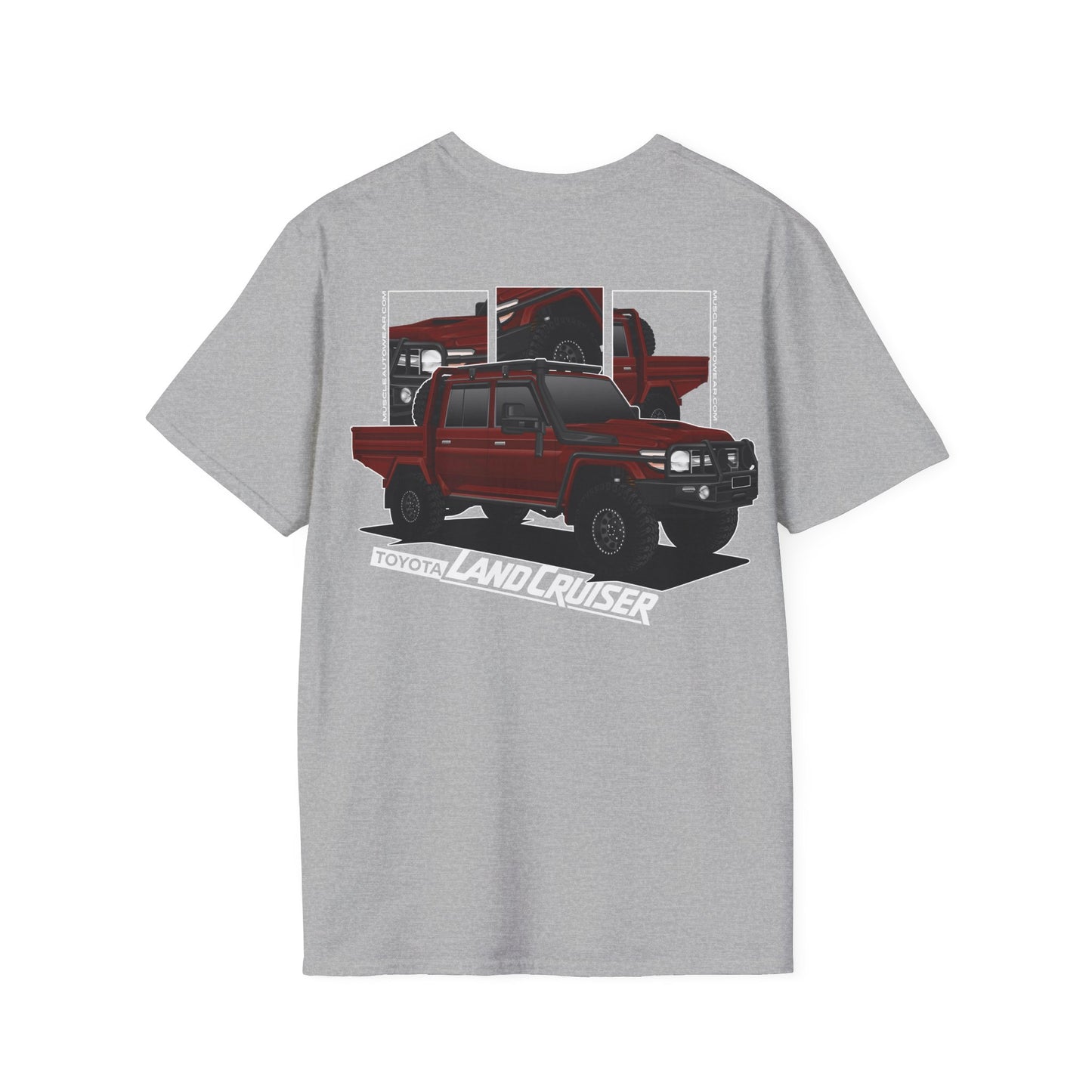 Toyota Land Cruiser Dual Cab Premium Both sides Red