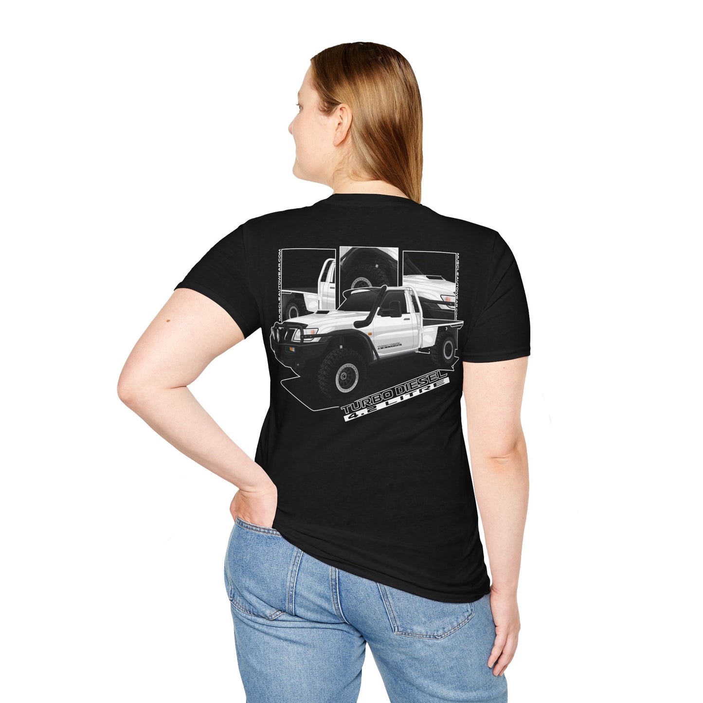 NISSAN PATROL 4.2 TURBO DIESEL T SHIRT Premium both sides