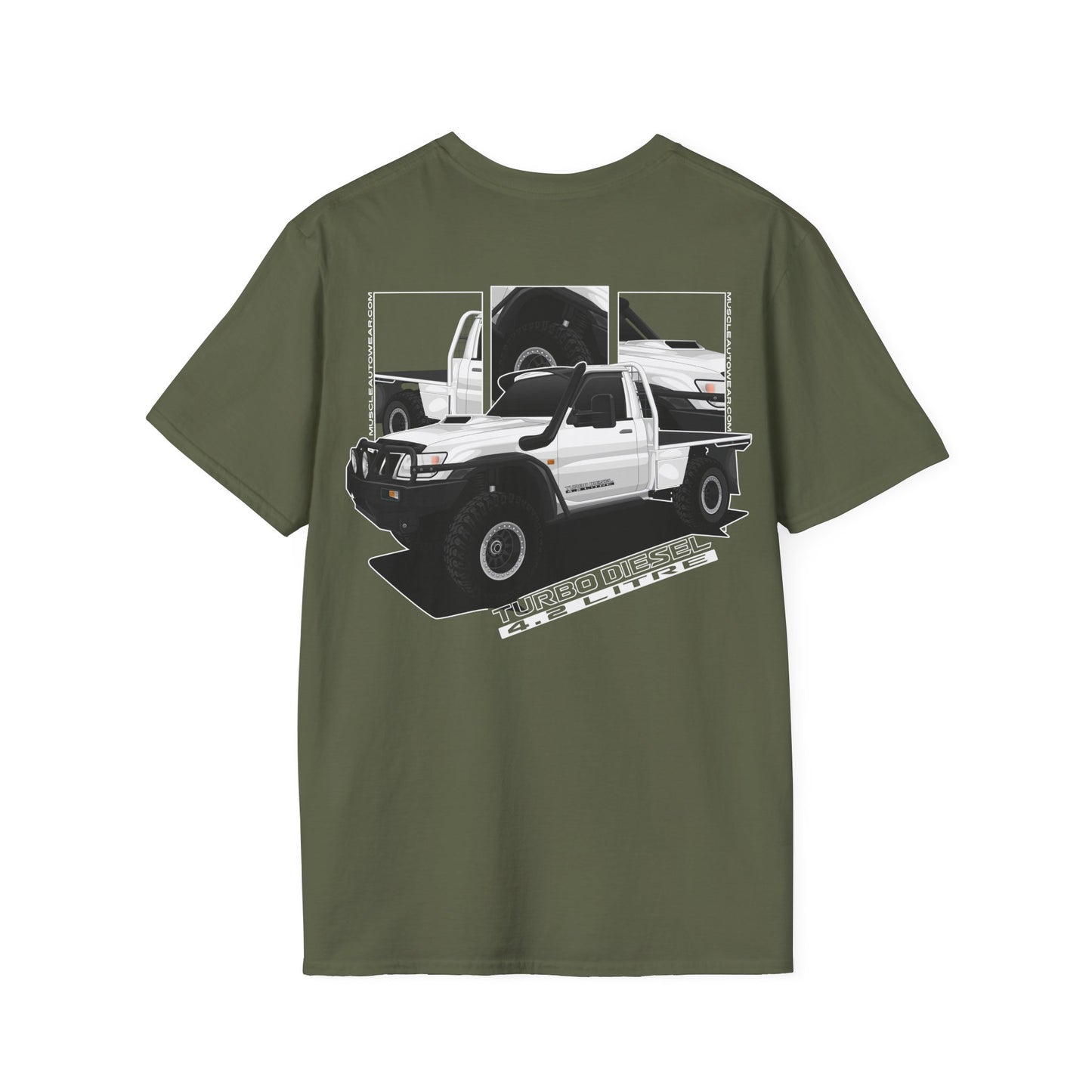 NISSAN PATROL 4.2 TURBO DIESEL T SHIRT Premium both sides