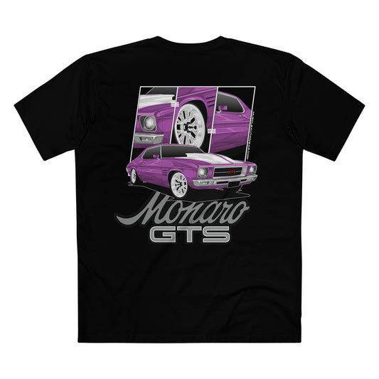 HOLDEN HQ GTS MONARO , PREMIUM T SHIRT, AS COLOR,MUSCLE CAR