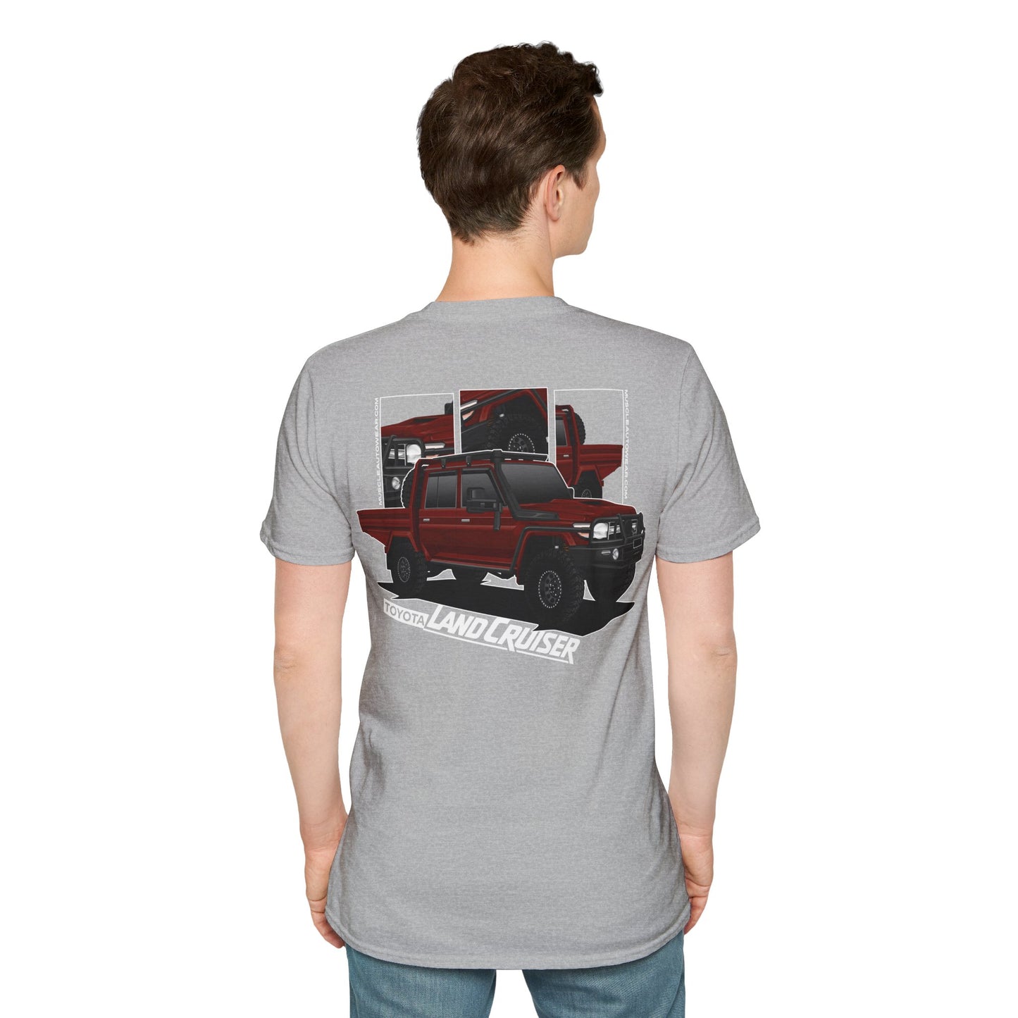 Toyota Land Cruiser Dual Cab Premium Both sides Red