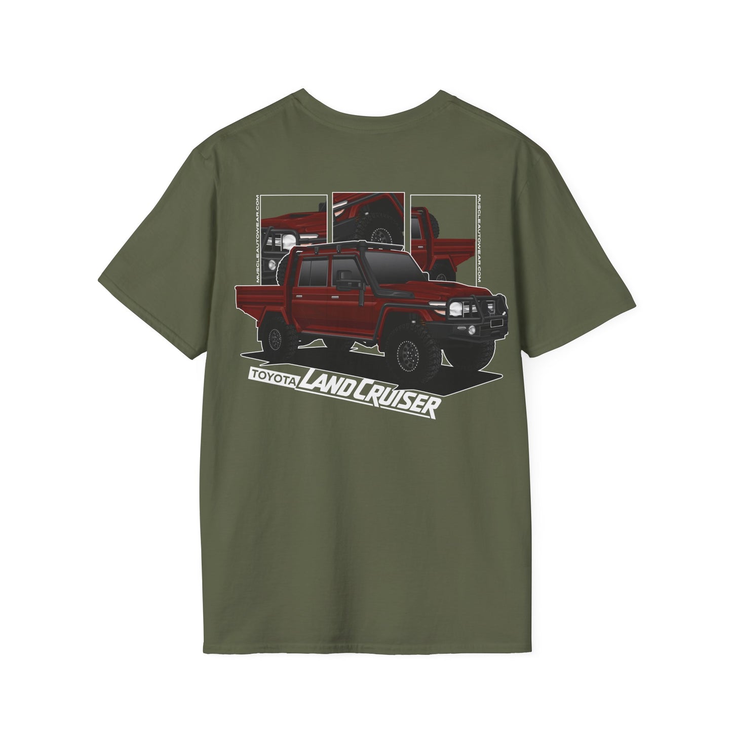 Toyota Land Cruiser Dual Cab Premium Both sides Red