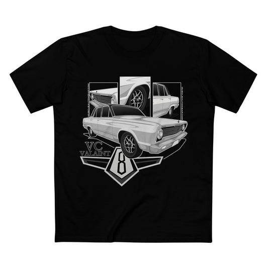 CHRYSLER VALAINT VC V8, PREMIUM T SHIRT, AS COLOR,MUSCLE CAR