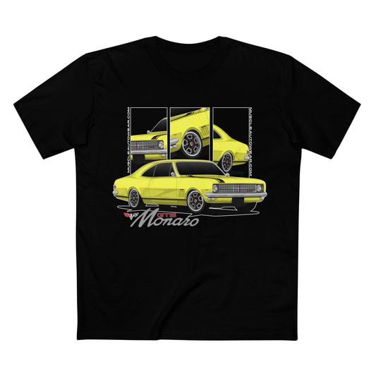 HOLDEN HK GTS MONARO, PREMIUM T SHIRT, AS COLOR,MUSCLE CAR T SHIRT
