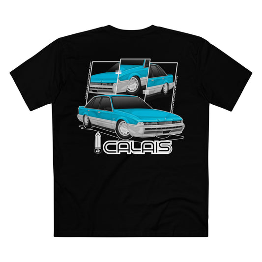 HOLDEN VL CALAIS, PREMIUM T SHIRT, AS COLOR,MUSCLE CAR