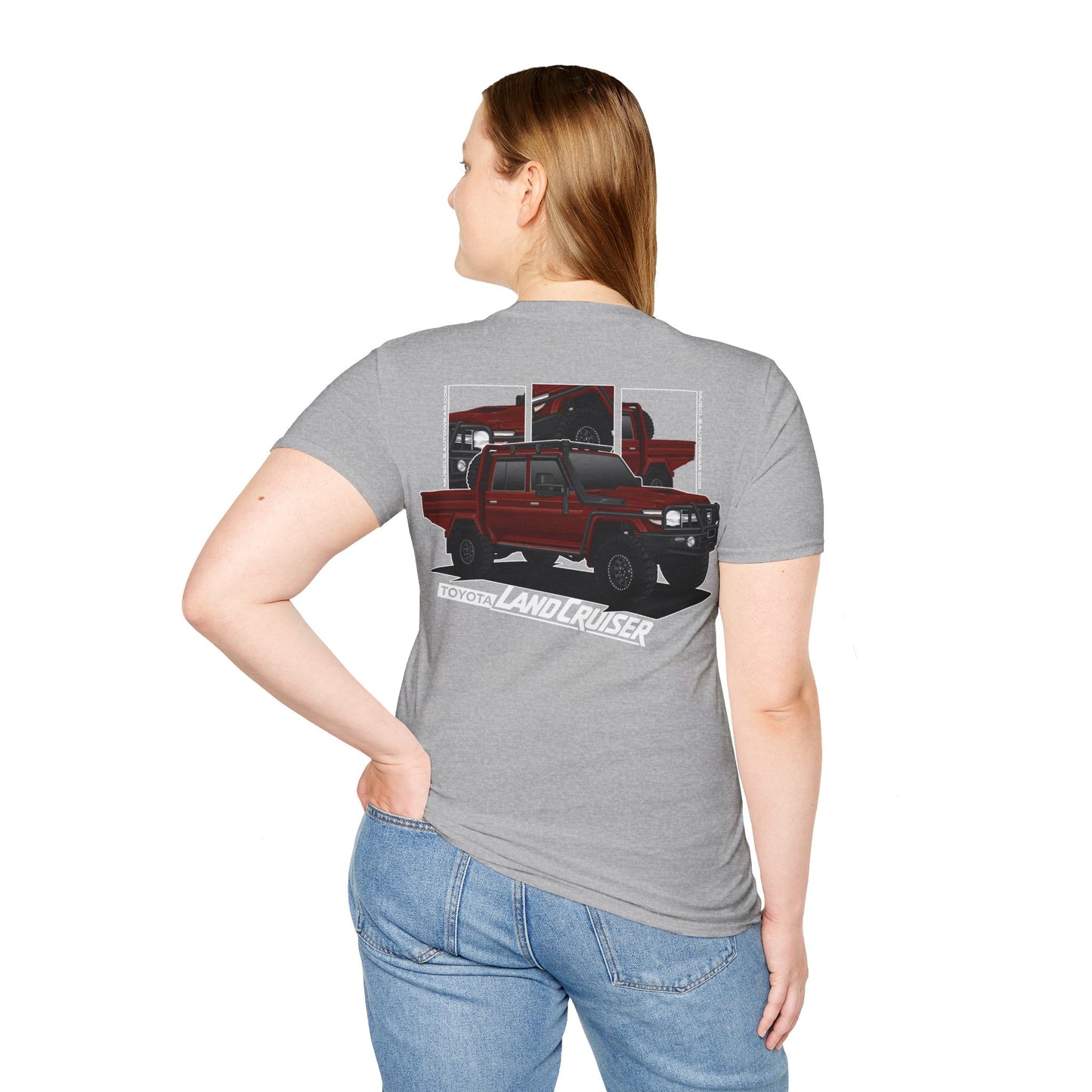 Toyota Land Cruiser Dual Cab Premium Both sides Red