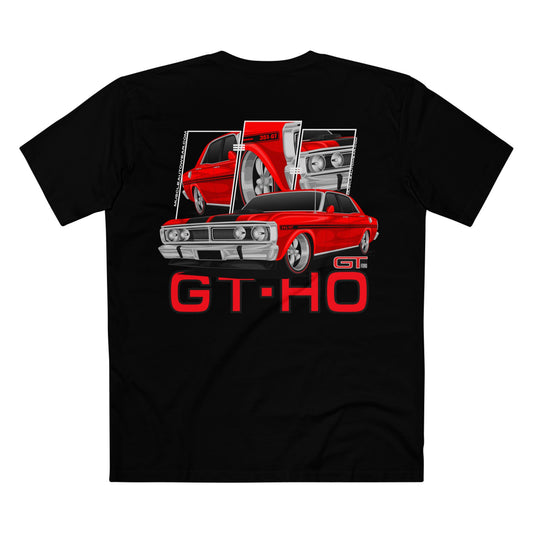 FORD GT-HO PHASE 3 FALCON, PREMIUM T SHIRT, AS COLOUR, MUSCLE CAR