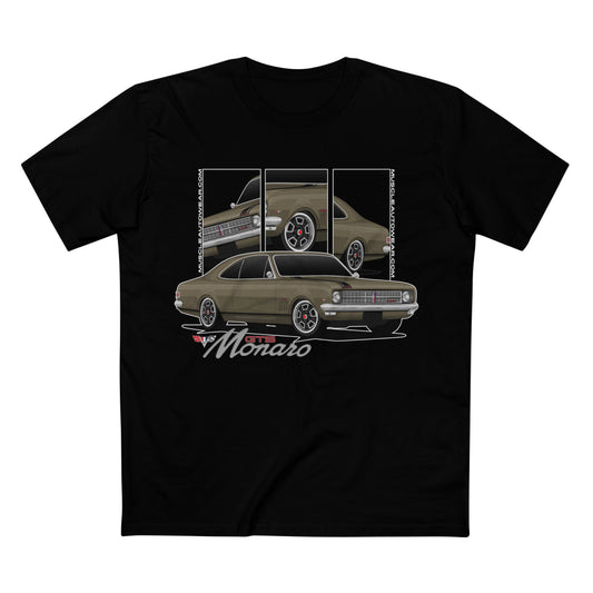 HOLDEN HK GTS MONARO, PREMIUM T SHIRT, AS COLOR,MUSCLE CAR T SHIRT