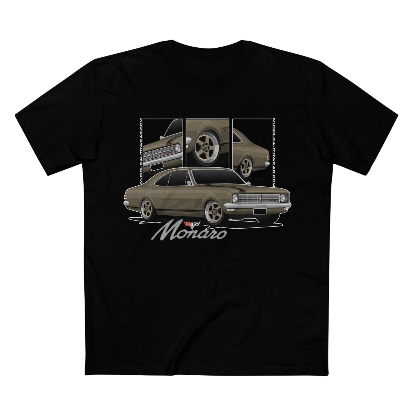 HOLDEN HK GTS MONARO, PREMIUM T SHIRT, AS COLOR,MUSCLE CAR T SHIRT