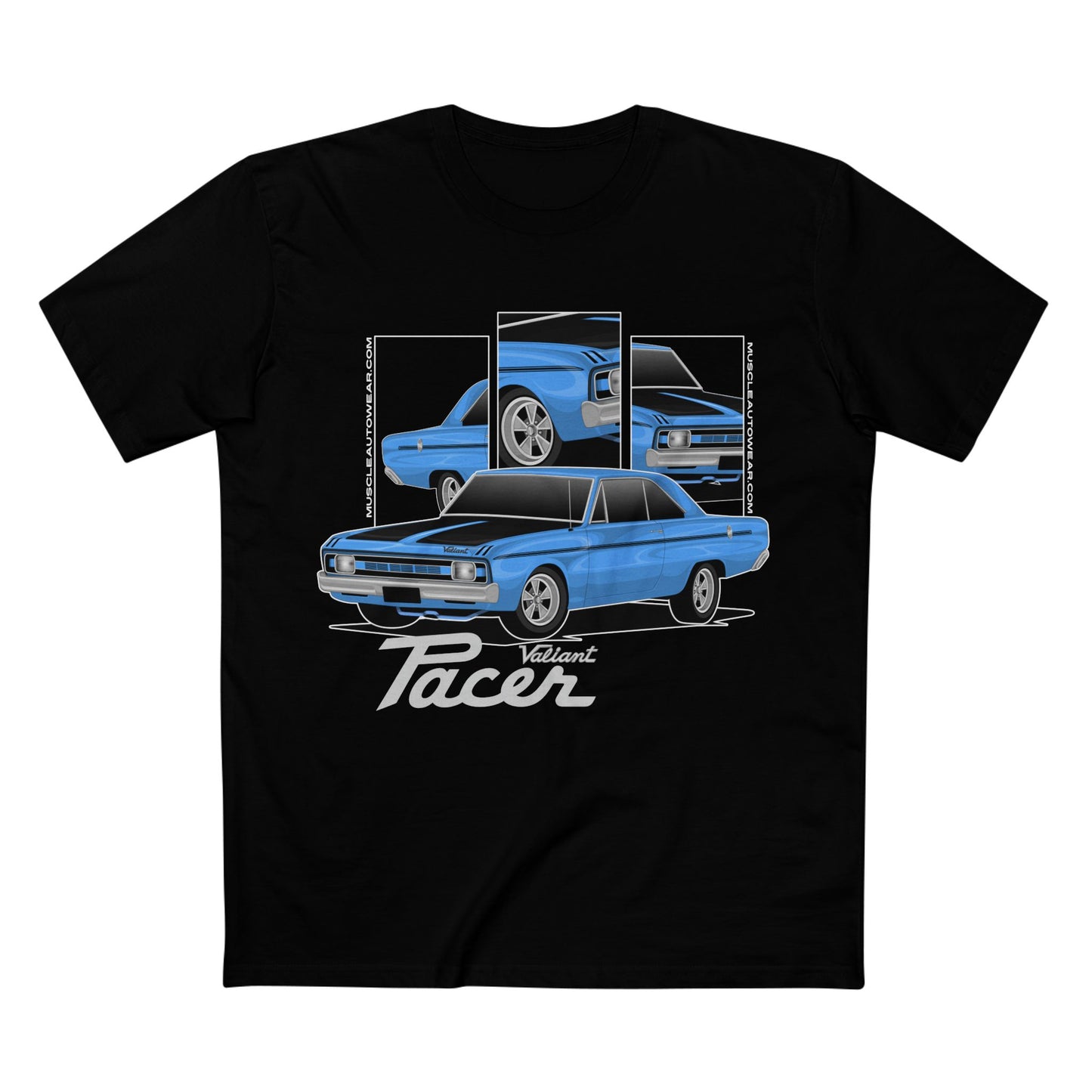 CHRYSLER VALAINT VG PACER, PREMIUM T SHIRT, AS COLOR,MUSCLE CAR