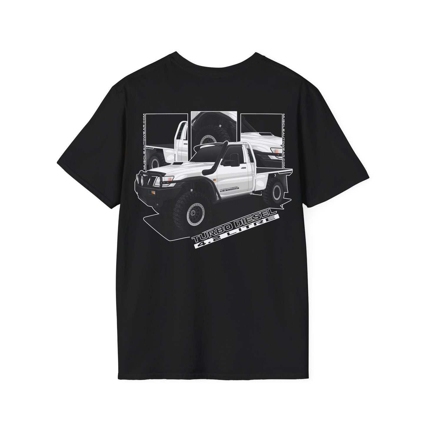 NISSAN PATROL 4.2 TURBO DIESEL T SHIRT Premium both sides