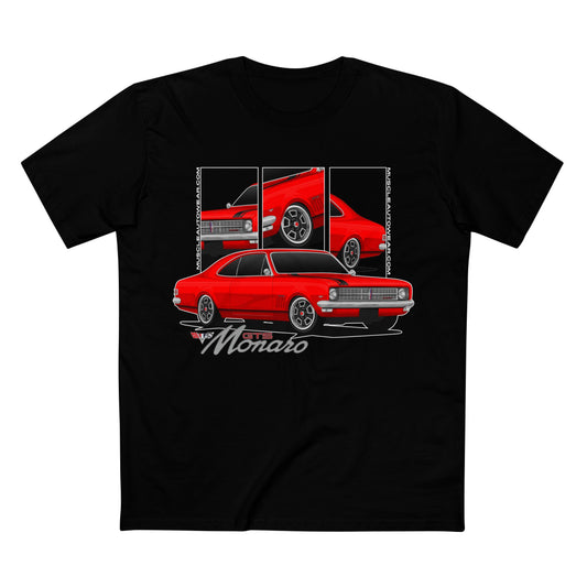 HOLDEN HK GTS MONARO, PREMIUM T SHIRT, AS COLOR,MUSCLE CAR T SHIRT