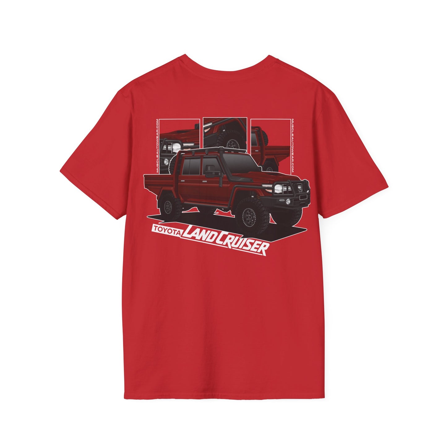 Toyota Land Cruiser Dual Cab Premium Both sides Red