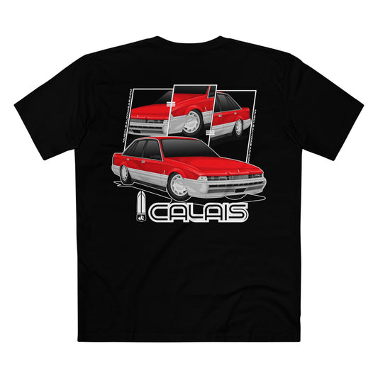 HOLDEN VL CALAIS, PREMIUM T SHIRT, AS COLOR,MUSCLE CAR