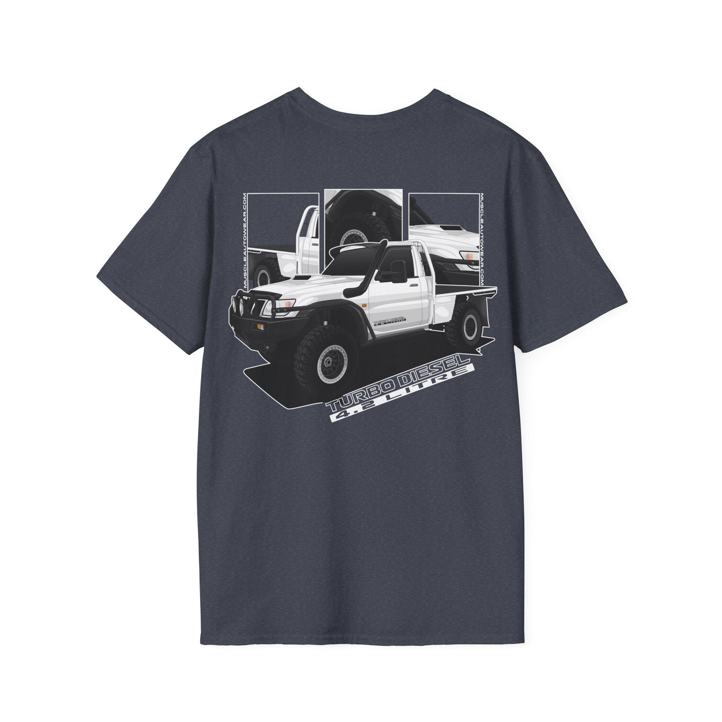 NISSAN PATROL 4.2 TURBO DIESEL T SHIRT Premium both sides