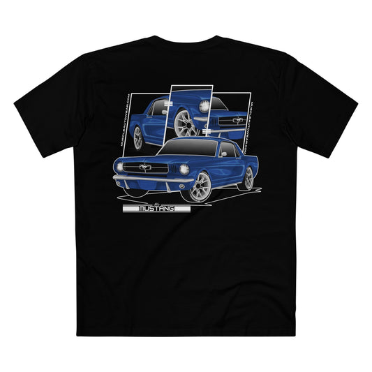 FORD MUSTANG,PREMIUM T SHIRT, AS COLOUR, MUSCLE CAR