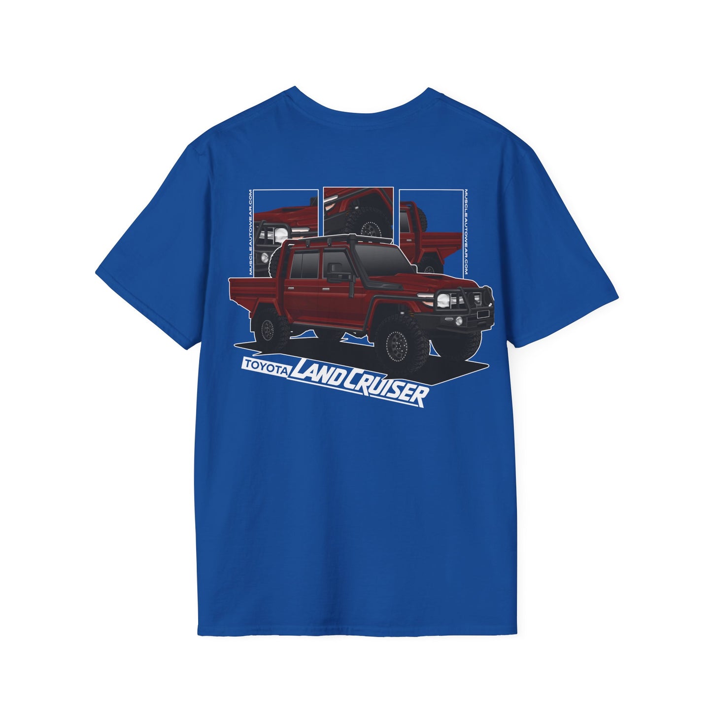 Toyota Land Cruiser Dual Cab Premium Both sides Red