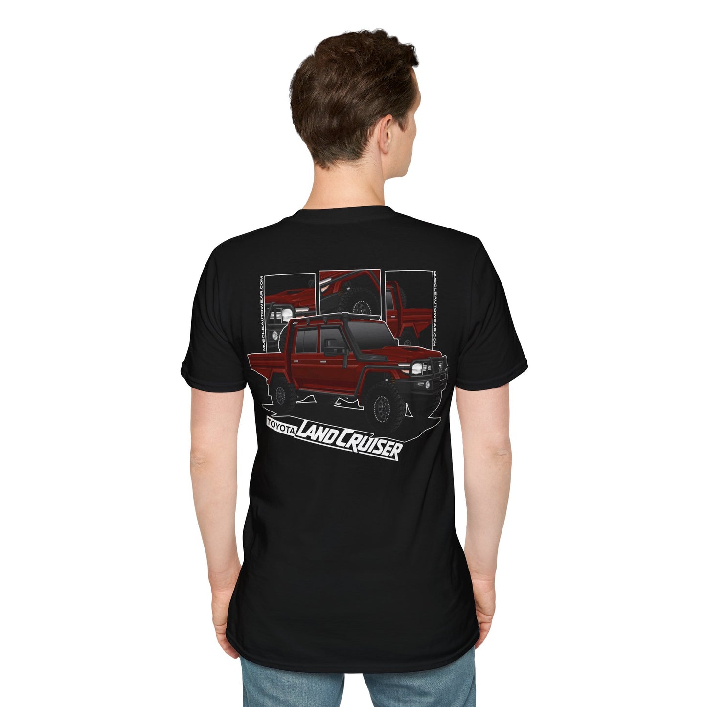 Toyota Land Cruiser Dual Cab Premium Both sides Red