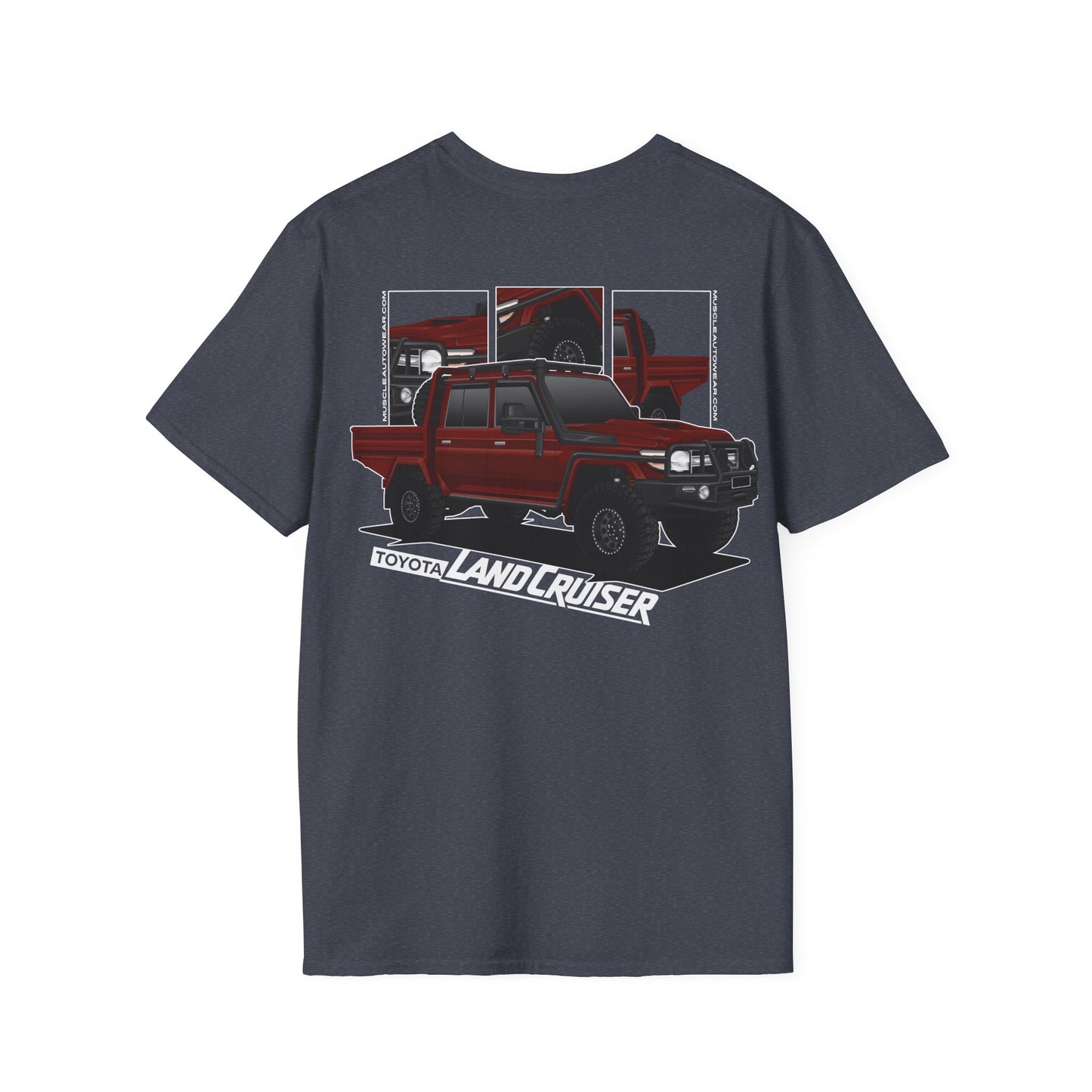 Toyota Land Cruiser Dual Cab Premium Both sides Red