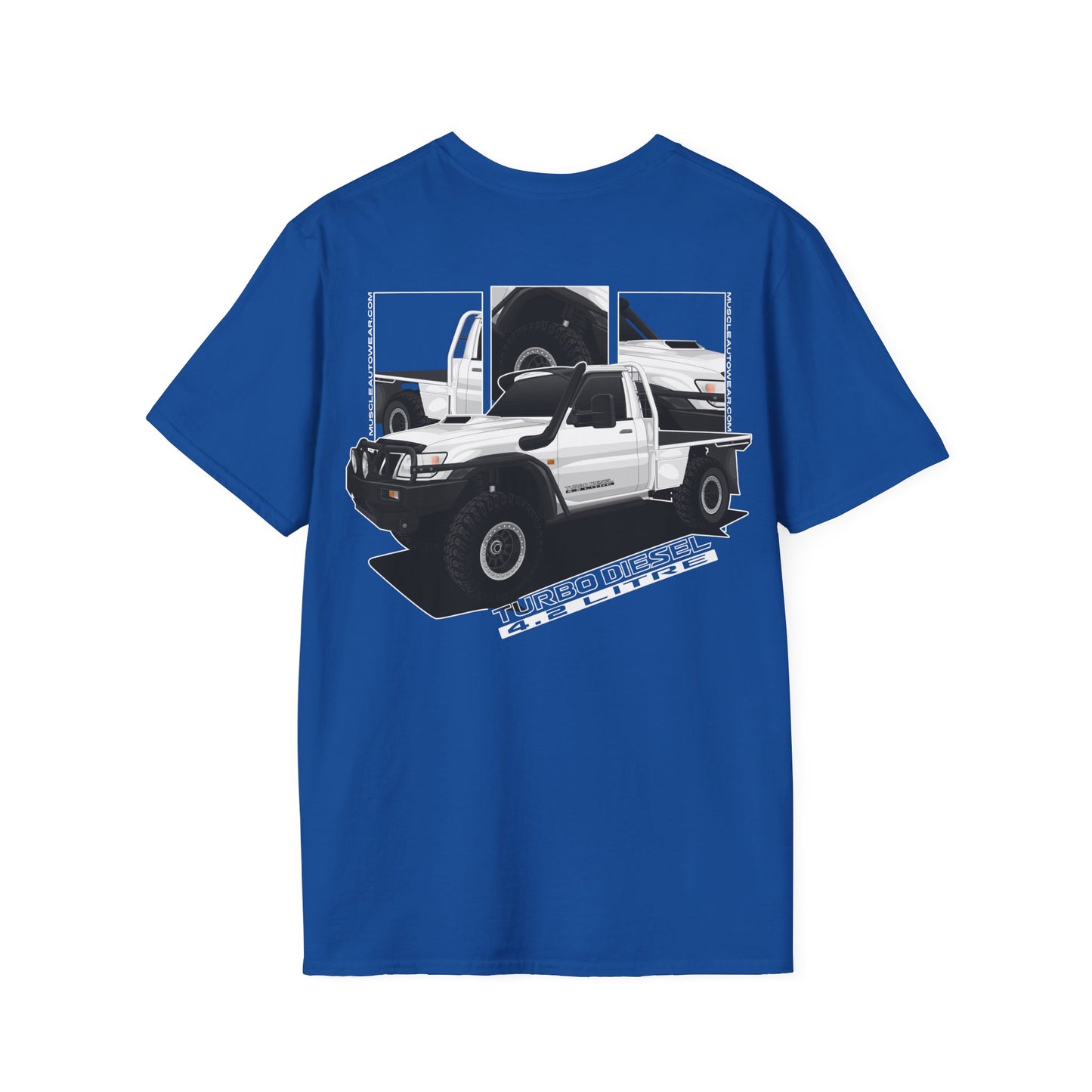 NISSAN PATROL 4.2 TURBO DIESEL T SHIRT Premium both sides
