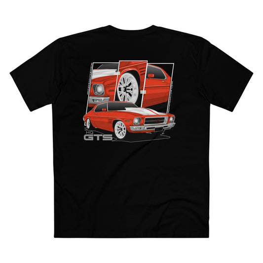 HOLDEN HQ GTS MONARO, PREMIUM T SHIRT, AS COLOR,MUSCLE CAR