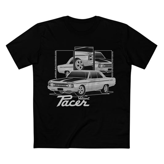 CHRYSLER VALAINT VG PACER, PREMIUM T SHIRT, AS COLOR,MUSCLE CAR
