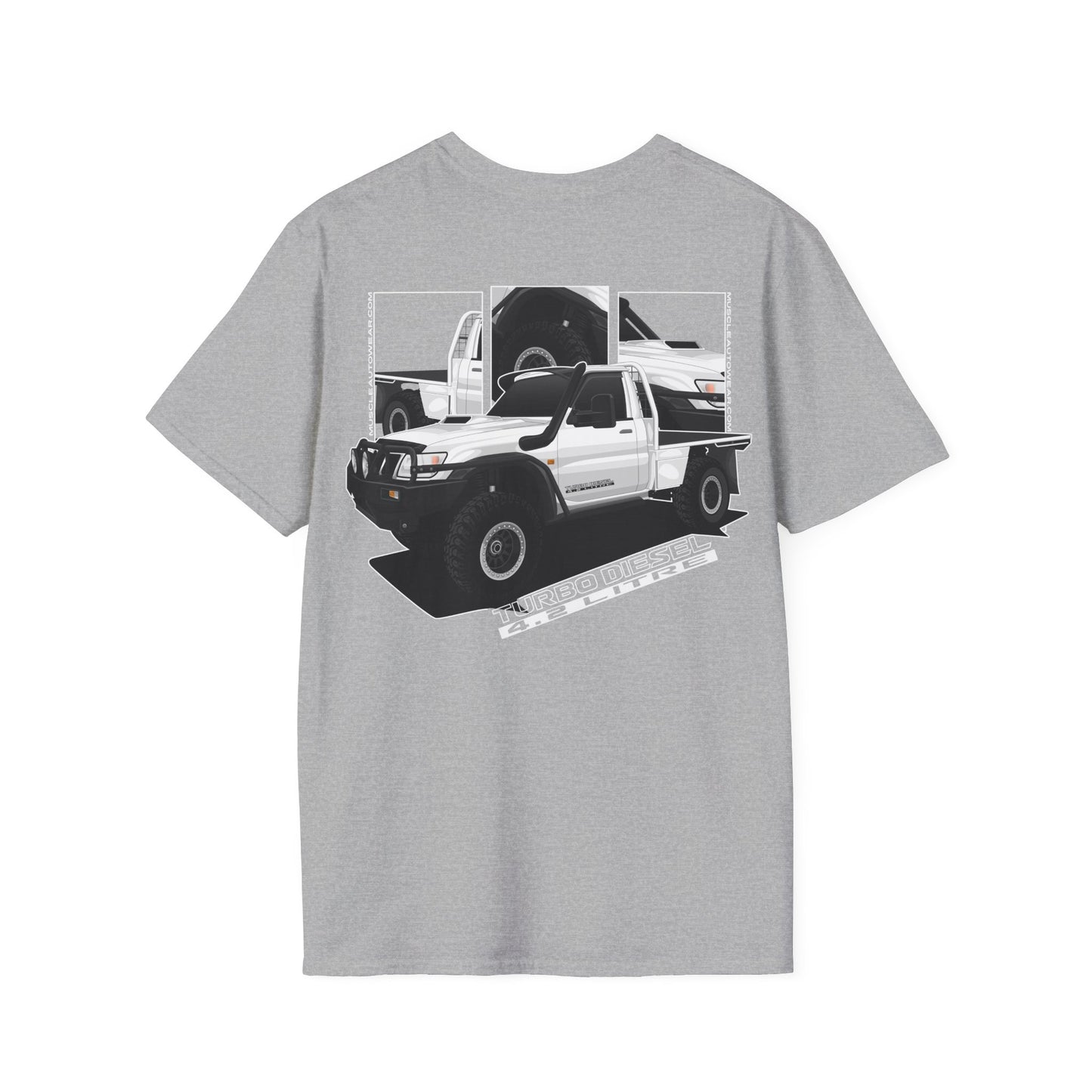 NISSAN PATROL 4.2 TURBO DIESEL T SHIRT Premium both sides
