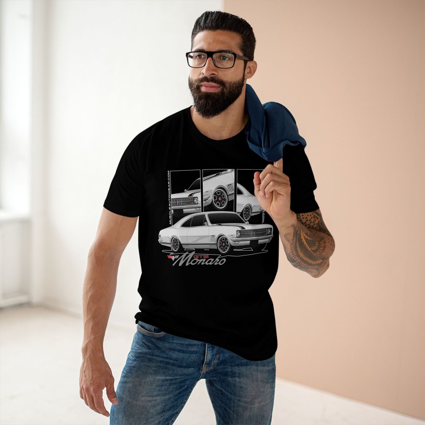 HOLDEN HK GTS MONARO, PREMIUM T SHIRT, AS COLOR,MUSCLE CAR T SHIRT