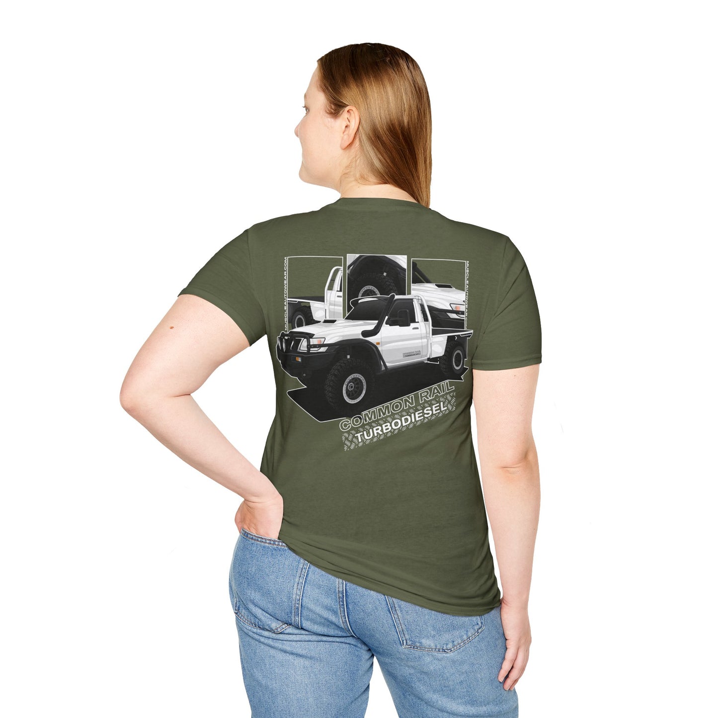 NISSAN PATROL ZD30 Single Cab Front Print