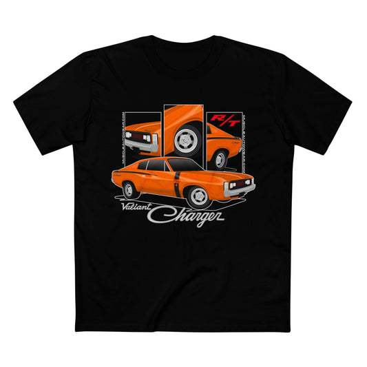 CHRYSLER VALIANT VH CHARGER R/T E49 PREMIUM T SHIRT, AS COLOR,MUSCLE CAR PREMIER