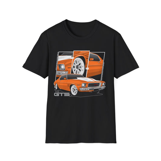 HOLDEN HQ GTS MONARO, MUSCLE CAR FRONT PRINT.AUSSIE MUSCLE CAR
