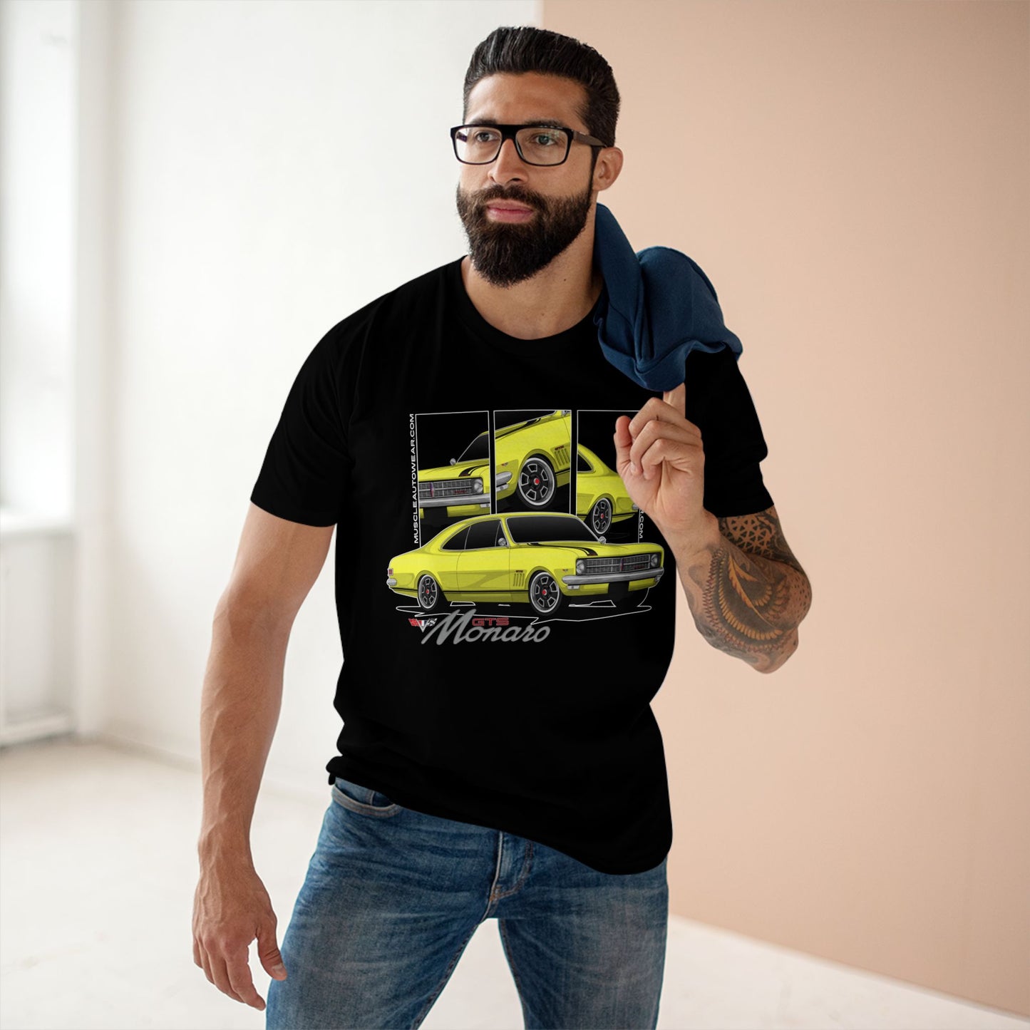 HOLDEN HK GTS MONARO, PREMIUM T SHIRT, AS COLOR,MUSCLE CAR T SHIRT