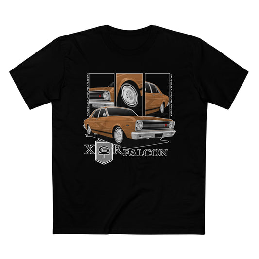 FORD XR GT FALCON,PREMIUM T SHIRT, AS COLOUR, MUSCLE CAR