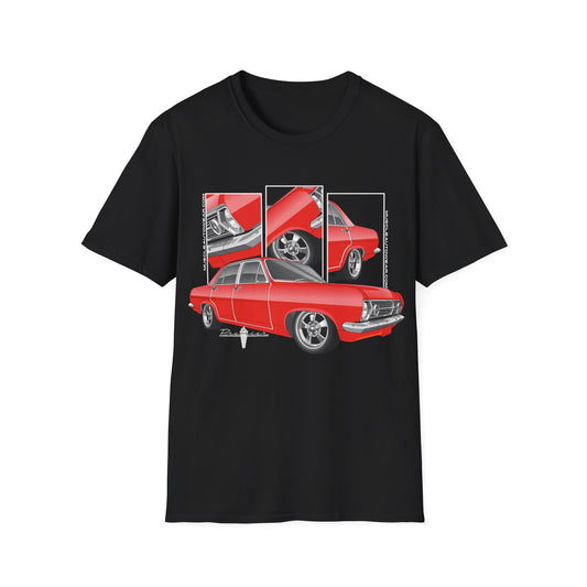 HR HOLDEN, MUSCLE CAR FRONT PRINT.AUSSIE MUSCLE CAR