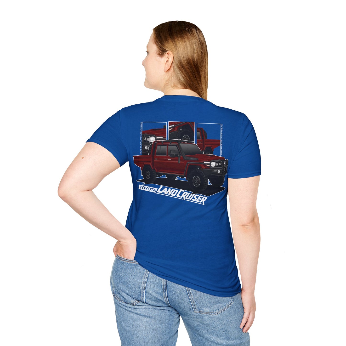 Toyota Land Cruiser Dual Cab Premium Both sides Red