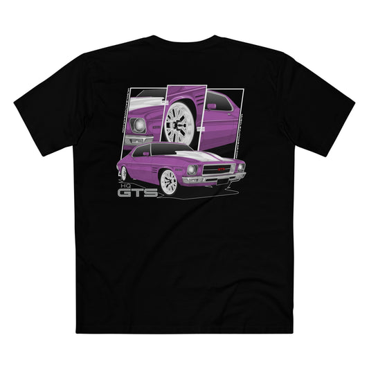 HOLDEN HQ GTS MONARO, PREMIUM T SHIRT, AS COLOR,MUSCLE CAR