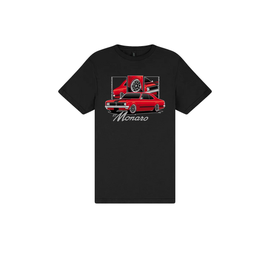 HOLDEN HT MONARO GTS T SHIRT, PREMIUM T SHIRT, AUSSIE MUSCLE CAR