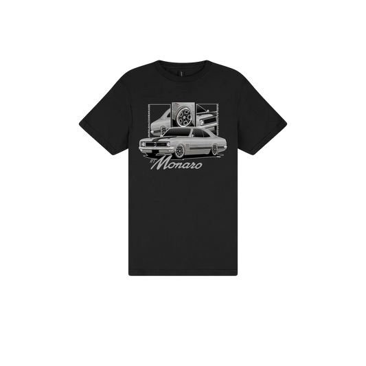 HOLDEN HT MONARO GTS T SHIRT, PREMIUM T SHIRT, AUSSIE MUSCLE CAR