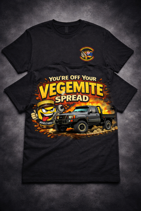 You’re Off Your Vegemite Spread T-Shirt Nissan Patrol, 4x4 Series