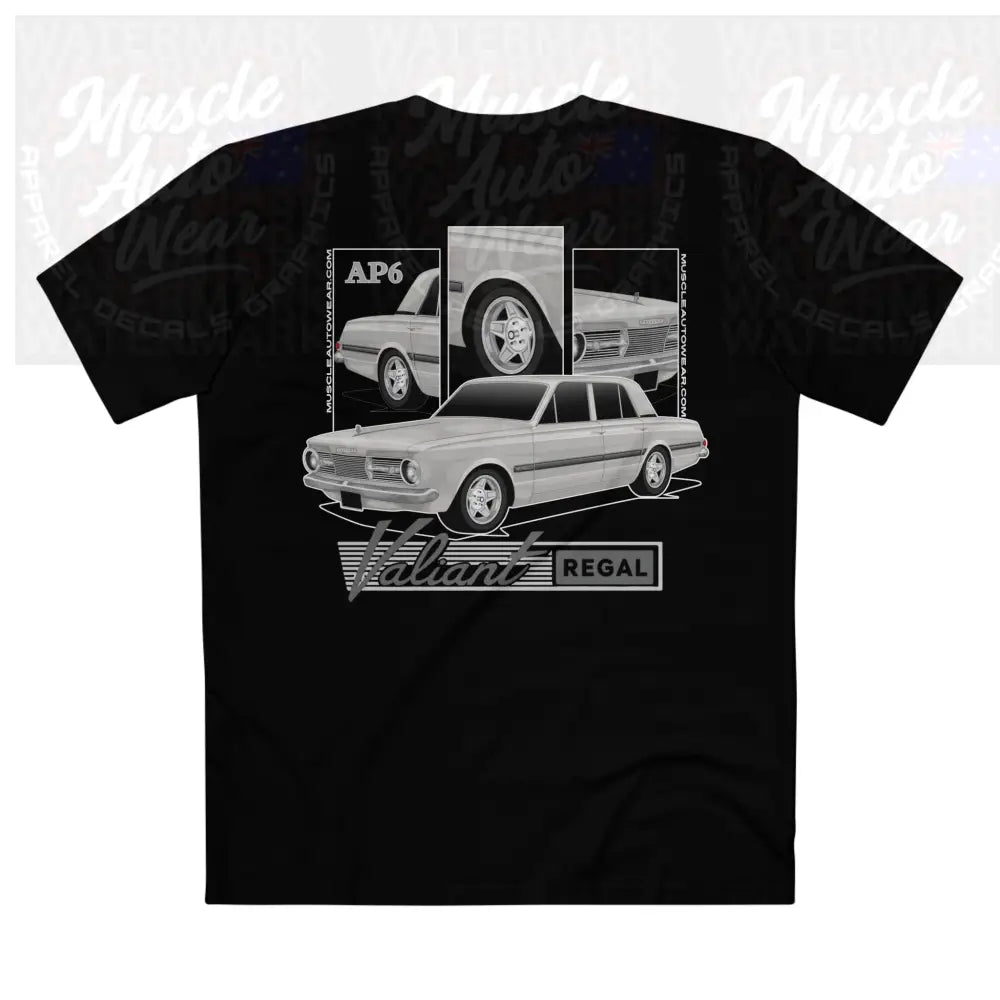 CHRYSLER VALAINT AP6 PREMIUM T SHIRT AS COLOR,MUSCLE CAR Black / XS T-Shirt