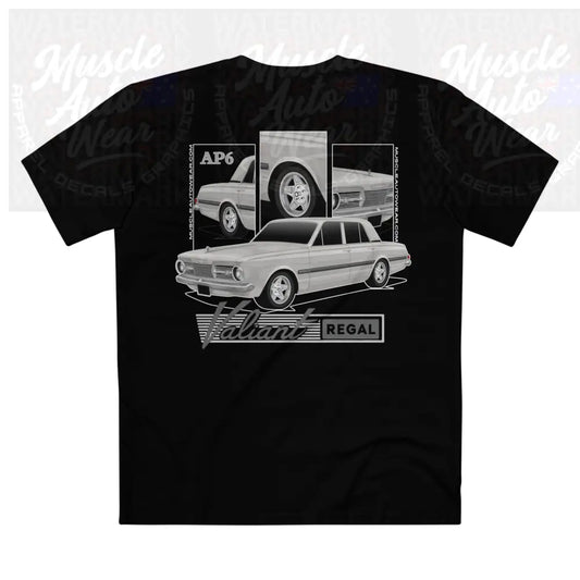 CHRYSLER VALAINT AP6 PREMIUM T SHIRT AS COLOR,MUSCLE CAR Black / XS T-Shirt