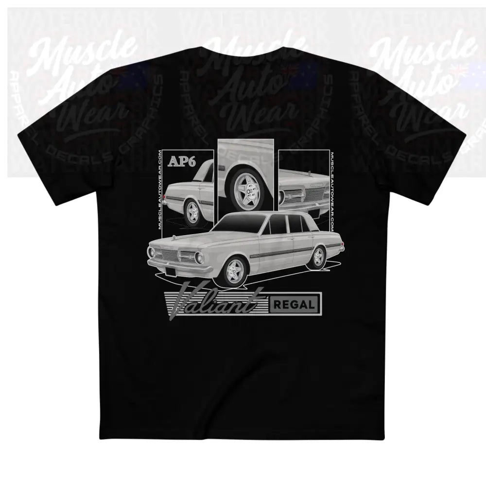 CHRYSLER VALAINT AP6 PREMIUM T SHIRT AS COLOR,MUSCLE CAR Black / XS T-Shirt