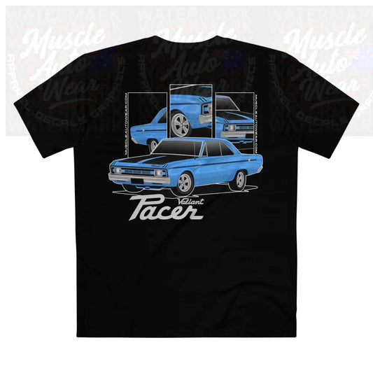 CHRYSLER VALIANT PACER PREMIUM T SHIRT AS COLOR,MUSCLE CAR T SHIRT Black / XS T Shirt